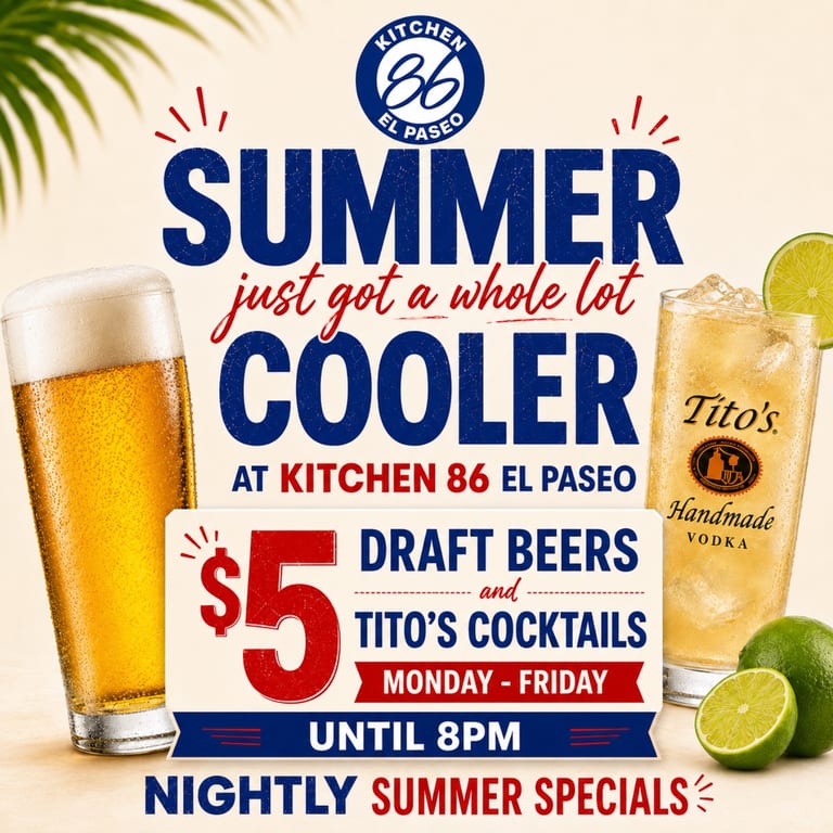 Summer Cool Drink Specials