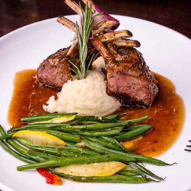 Rack of Lamb.